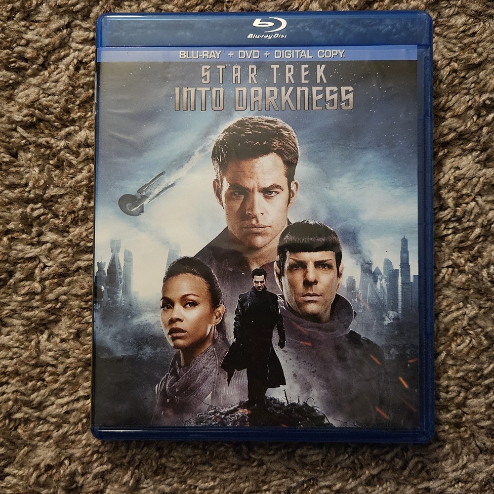 Star Trek Into Darkness DVD Blu Ray
